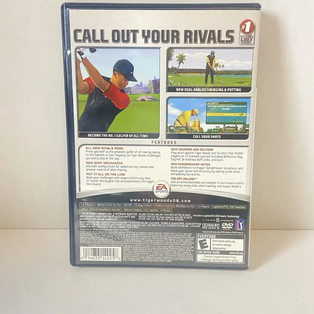 Tiger Woods PGA Tour 06 (Sony PlayStation 2, 2005)
